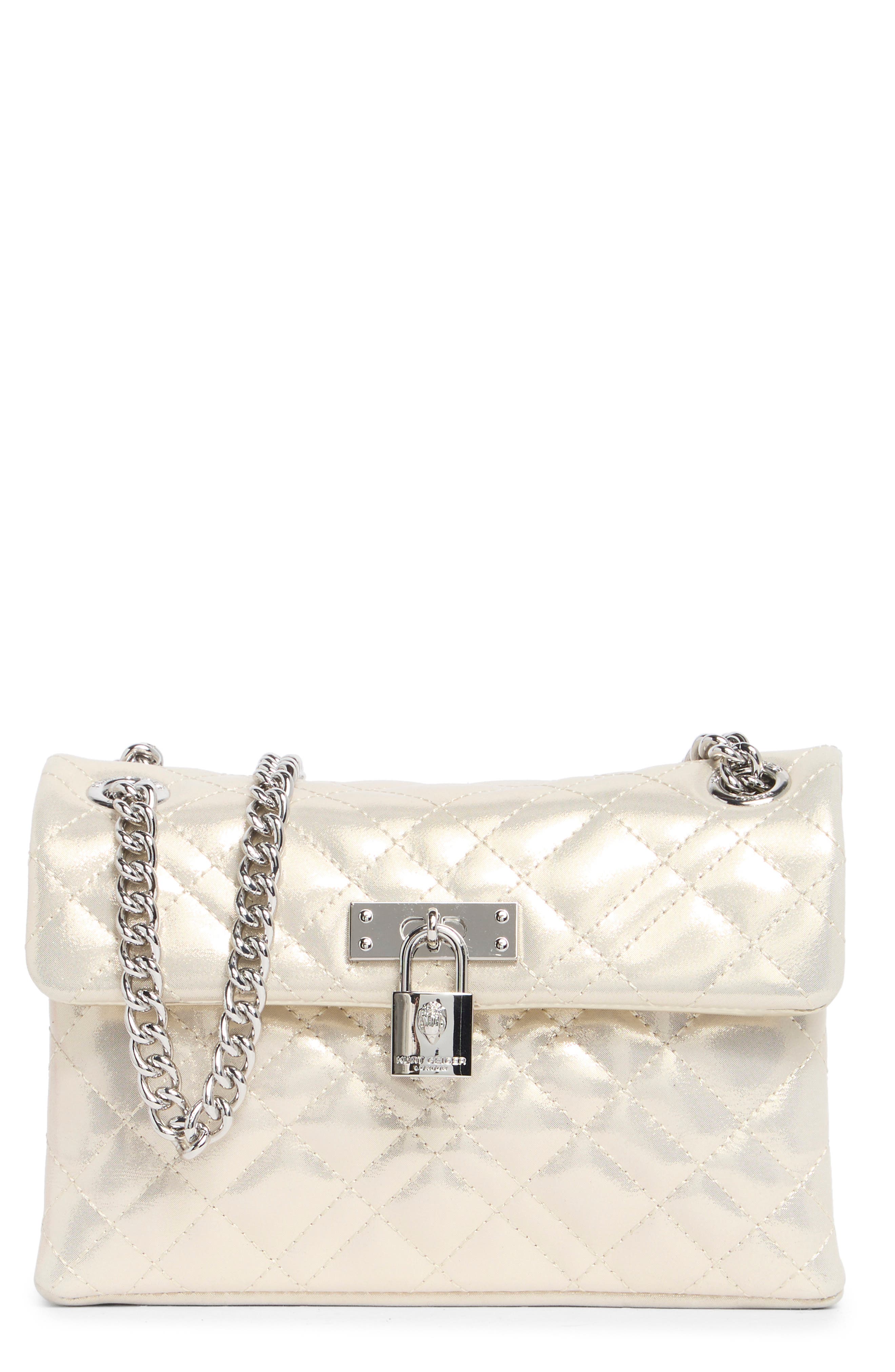 Kurt Geiger London Mini Brixton Leather Shoulder Bag, Main, color, 