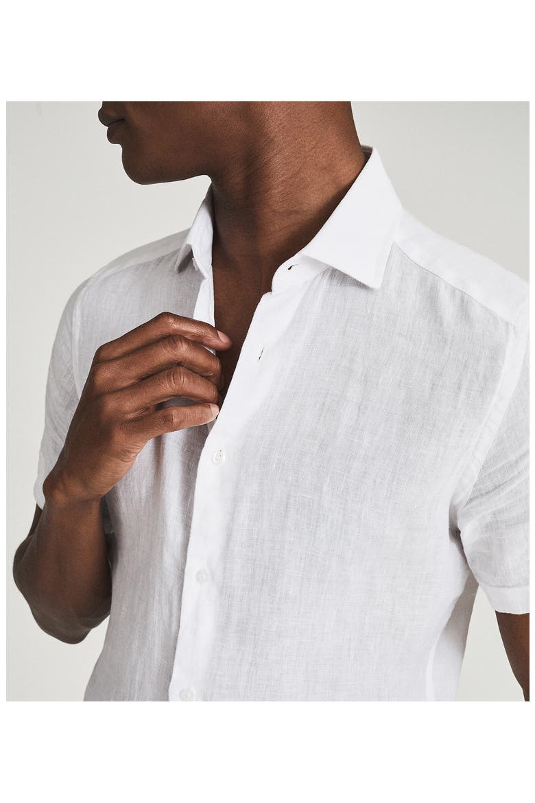 Caprice Leaf Appliqué Snap-Up Western Shirt, Alternate, color, WHITE