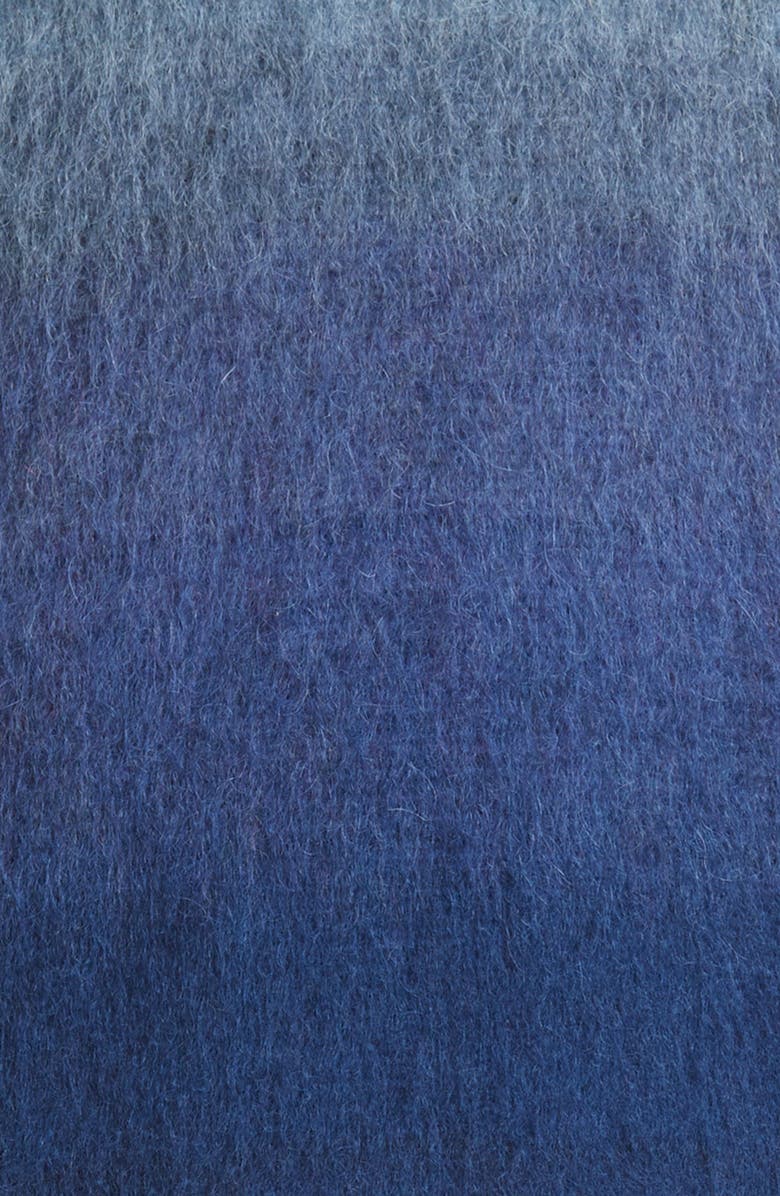 Off-White Men's Diagonal Stripe Brushed Mohair Blend Sweater, Alternate, color, 