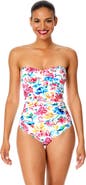 Anne Cole Women
s Twist Front Shirred One Piece Swimsuit