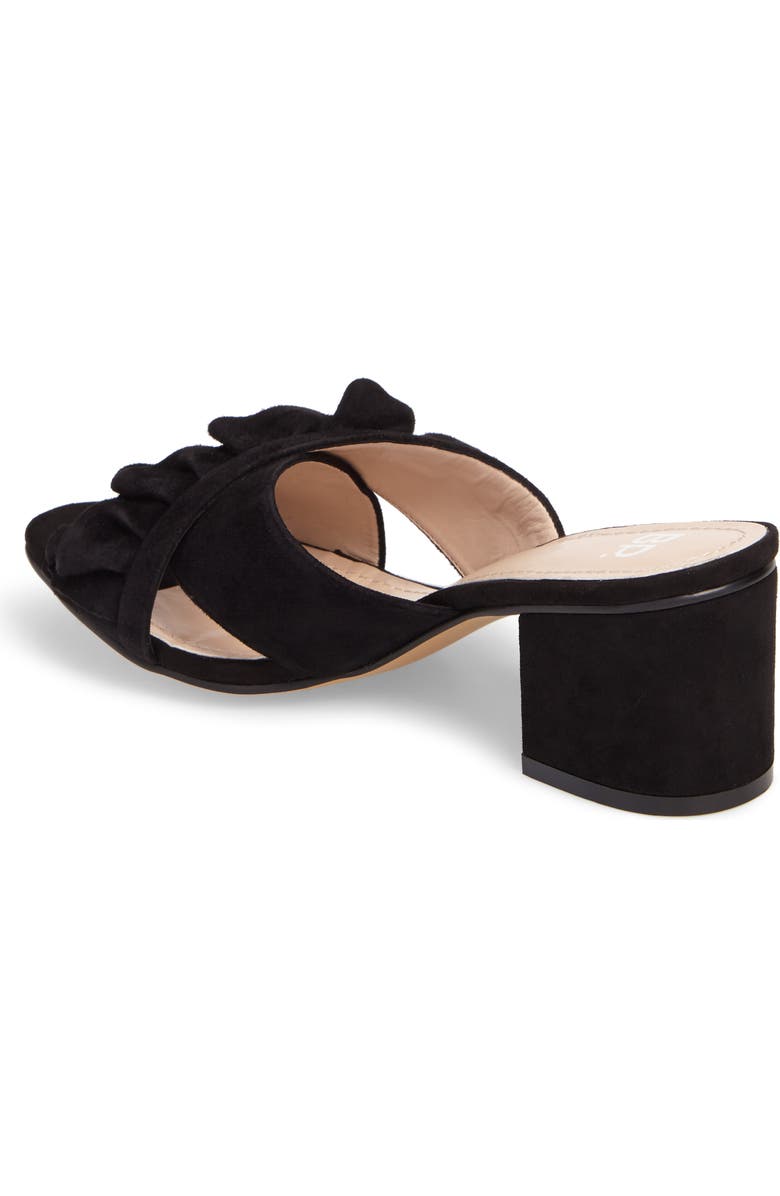 BP. Shari Ruffle Strap Slide Sandal, Alternate, color,