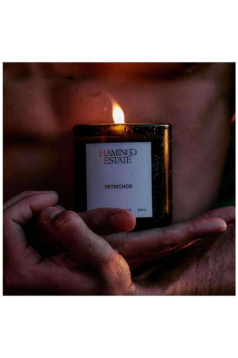 Petrichor Candle, Alternate, color, GREEN