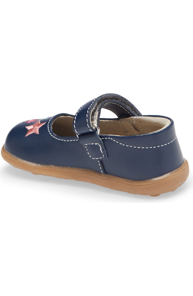 See Kai Run Ginny Embroidered Metallic Mary Jane, Alternate, color,