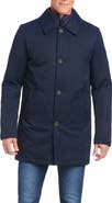 Vince Camuto Rain Tek Coat with Removable Bib