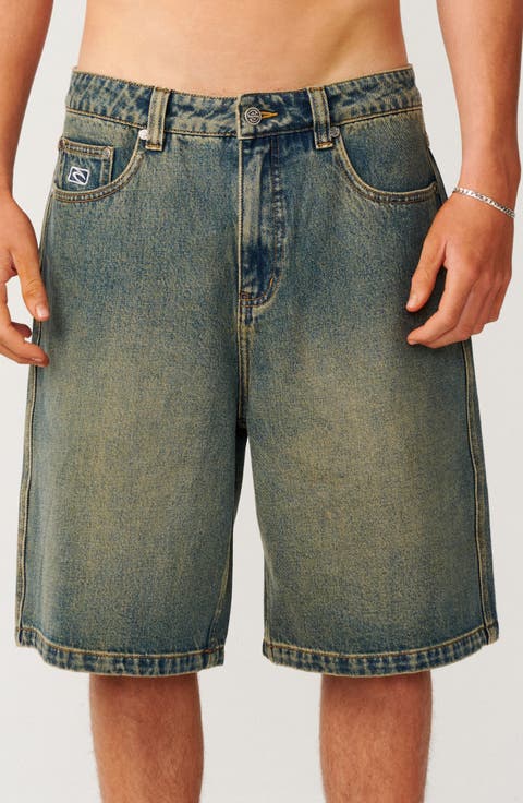 Archive Dirty Denim Shorts
