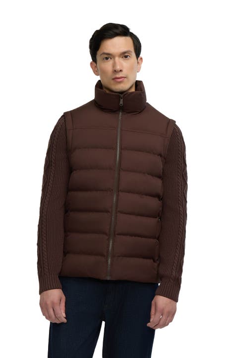 Marcus Lightweight Hybrid Down & Knit Jacket