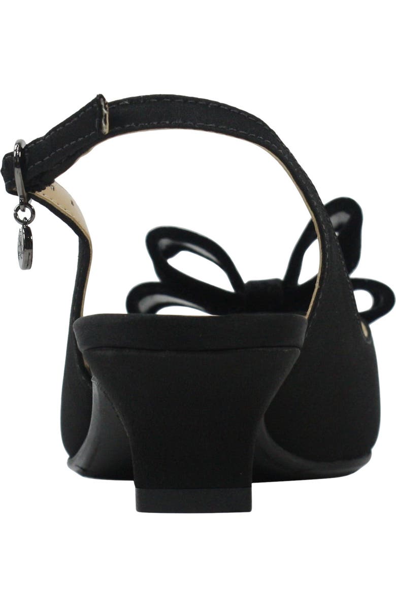 J. Reneé Landan Bow Slingback Sandal, Alternate, color,