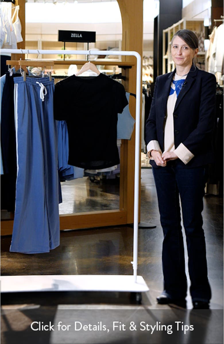 Lissa Twist Front T-Shirt, sales video thumbnail