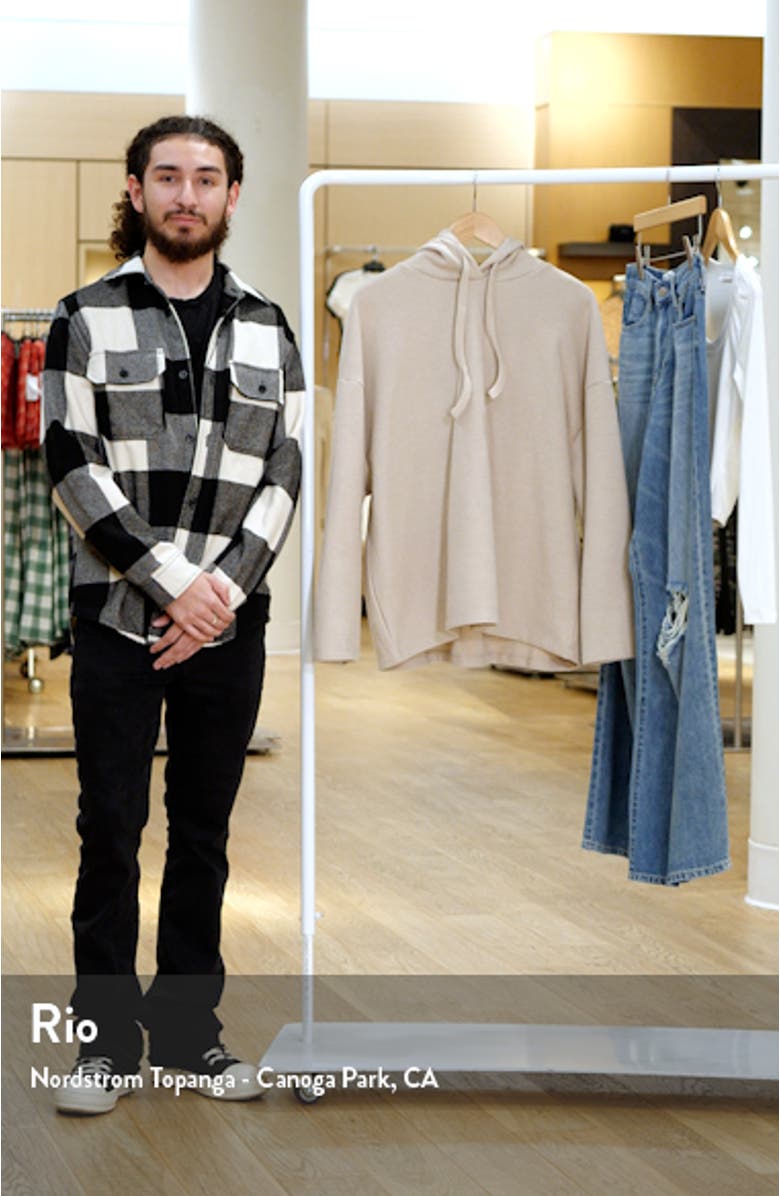 Oversize Brushed Hoodie, sales video thumbnail