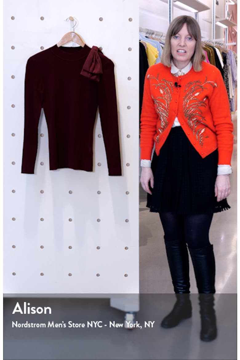 Ambher Mock Neck Sweater video