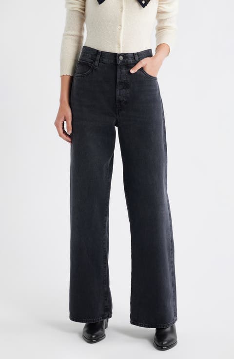 The Loose High Waist Wide Leg Jeans (Set List)