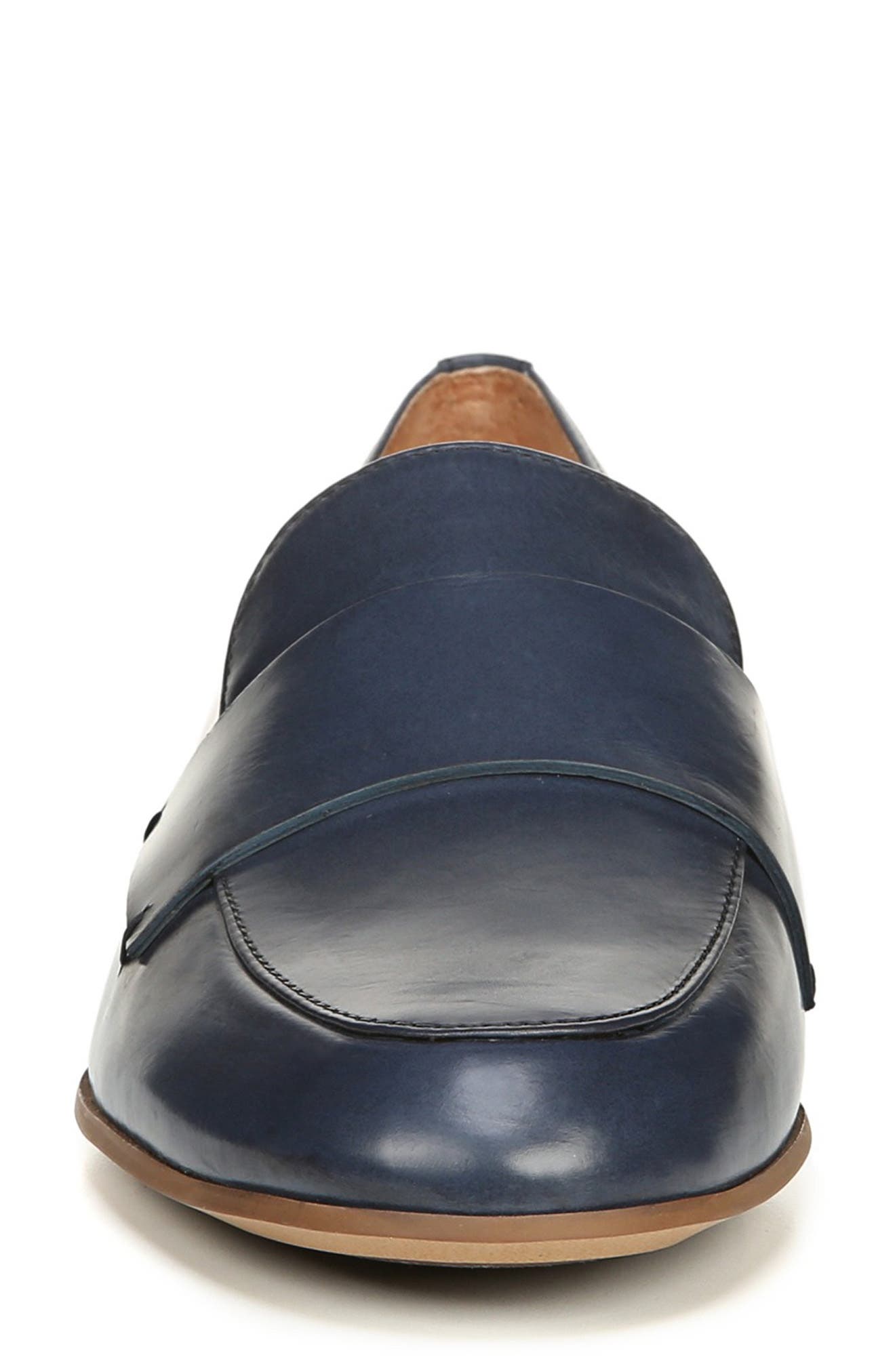 Kip Loafer, Alternate, color, BLUE LEATHER