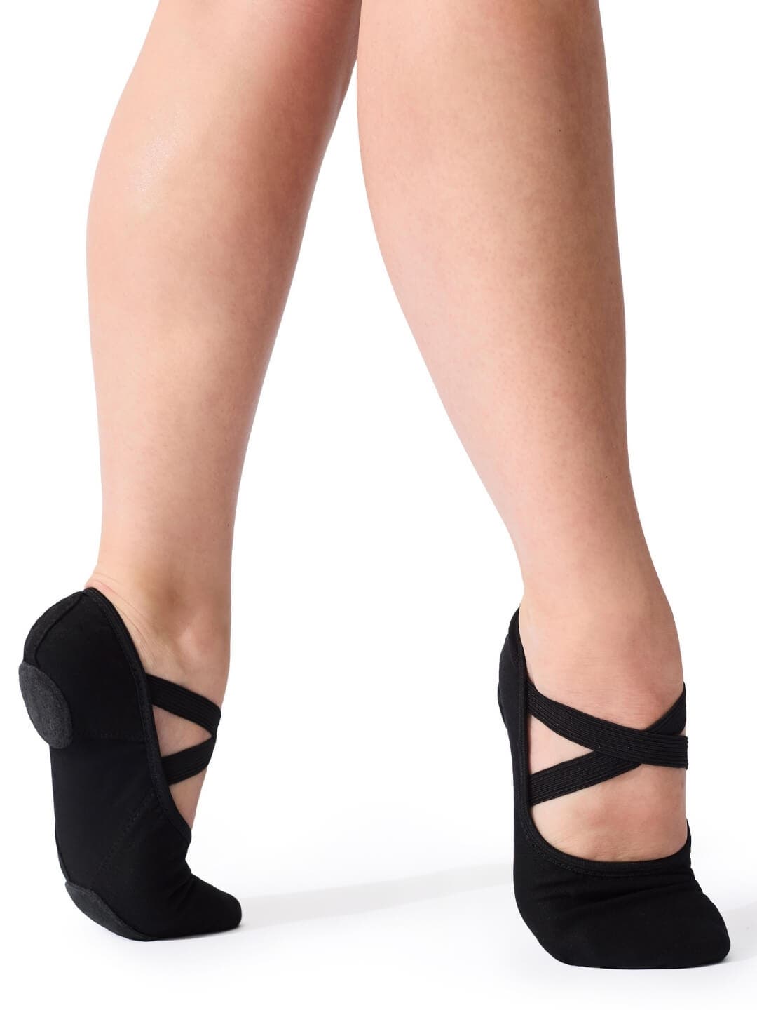 Hanami® Canvas Ballet Shoe, Alternate, color, black