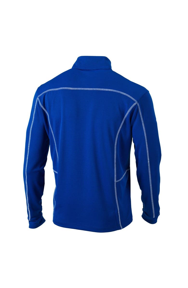 Columbia Men's Columbia Blue Oklahoma City Thunder Omni-Wick Shotgun Quarter-Zip Pullover Jacket, Alternate, color, 