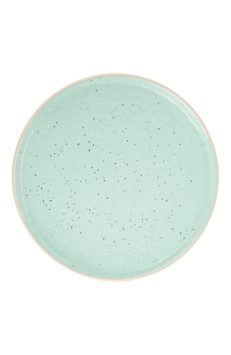 Stone Lain Elena Stoneware 4-Piece Salad Plate Set, Alternate, color, Mint