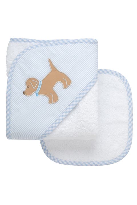 Playful Pals Hooded Towel & Washcloth Set (Baby & Toddler)