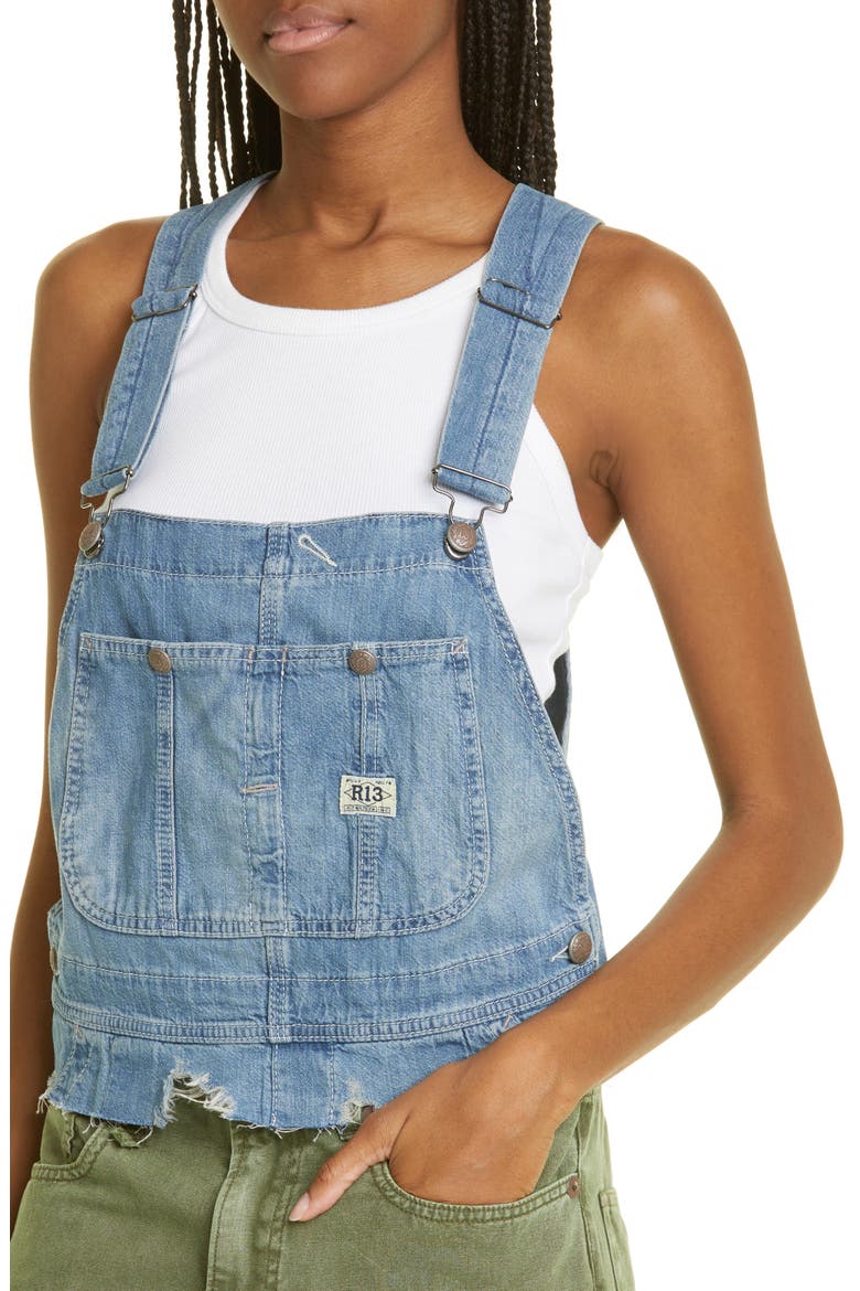 Damon Overall Bib, Alternate, color, BRINDLEY