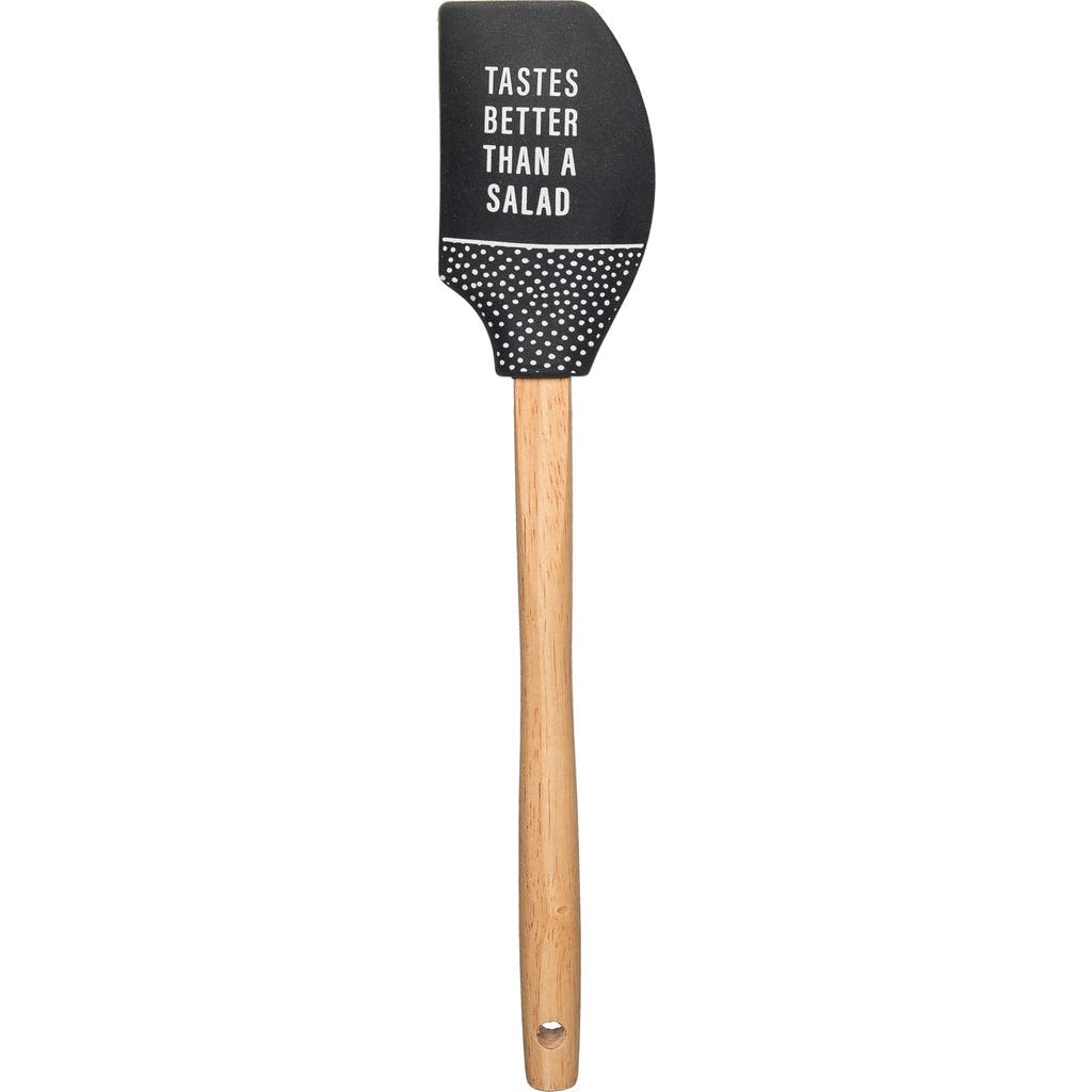 Totalee Gift Tastes Better Than Salad Spatula Rubber Black