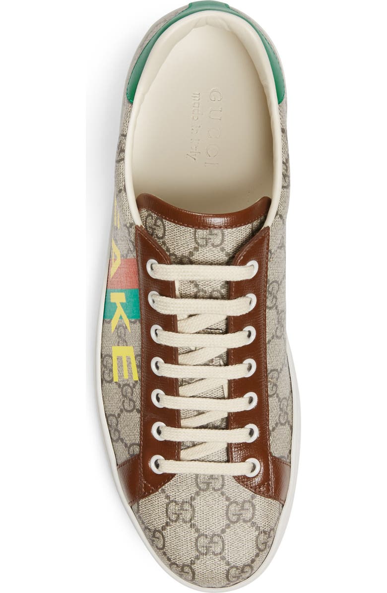 Gucci Ace Fake/Not Fake GG Supreme Sneaker, Alternate, color,