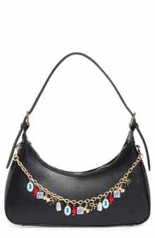 Madden Girl Faux Leather Shoulder Bag