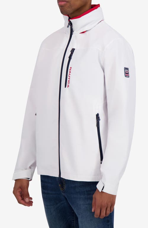 Nautica Sailing Jacket In White