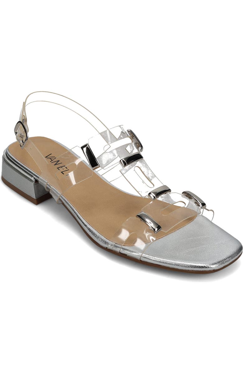 VANELi Eliana T-Strap Sandal, Main, color, Clear