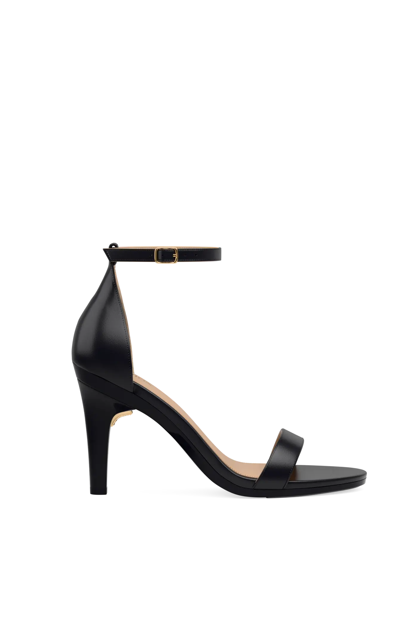 Pashion Footwear The Pashionista 4" Stiletto Convertible Heel, Alternate, color, Coal Leather