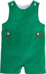 Little English Kids' Corduroy Button Tab John John