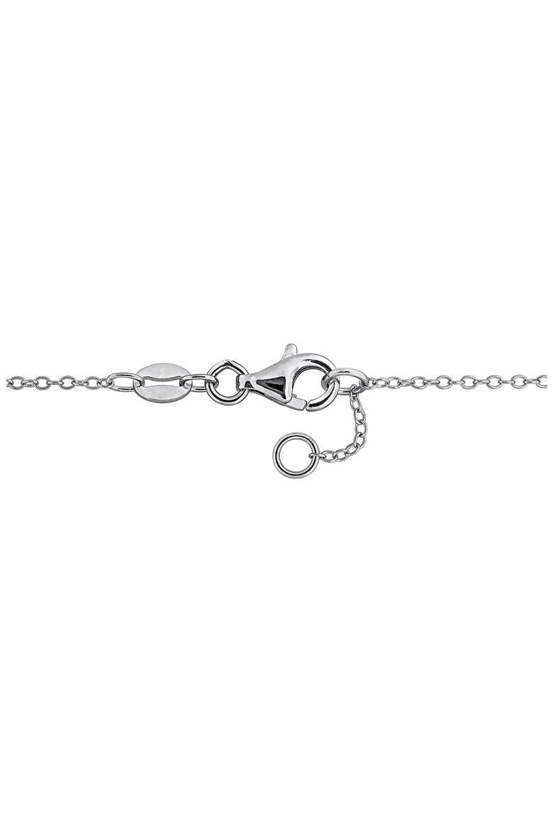 Black Diamond Bead Station Bracelet, Alternate, color, BLACK