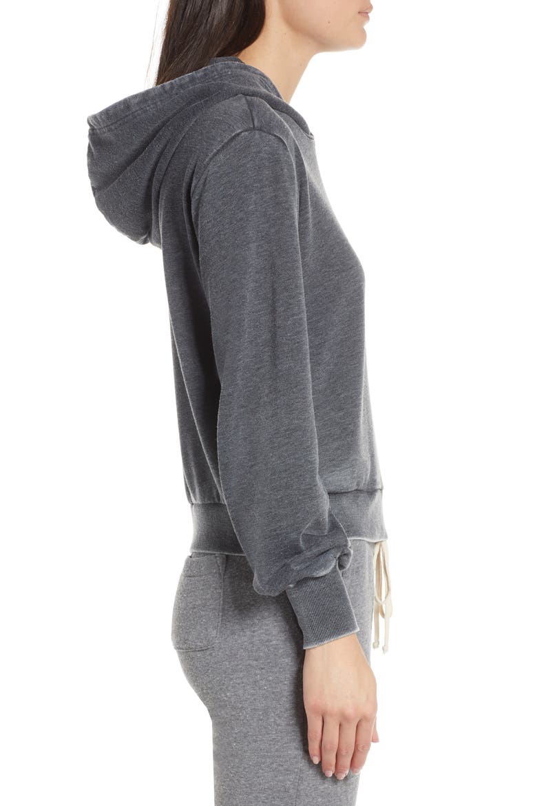 The Clair Burnout Hoodie, Alternate, color, WASHED BLACK