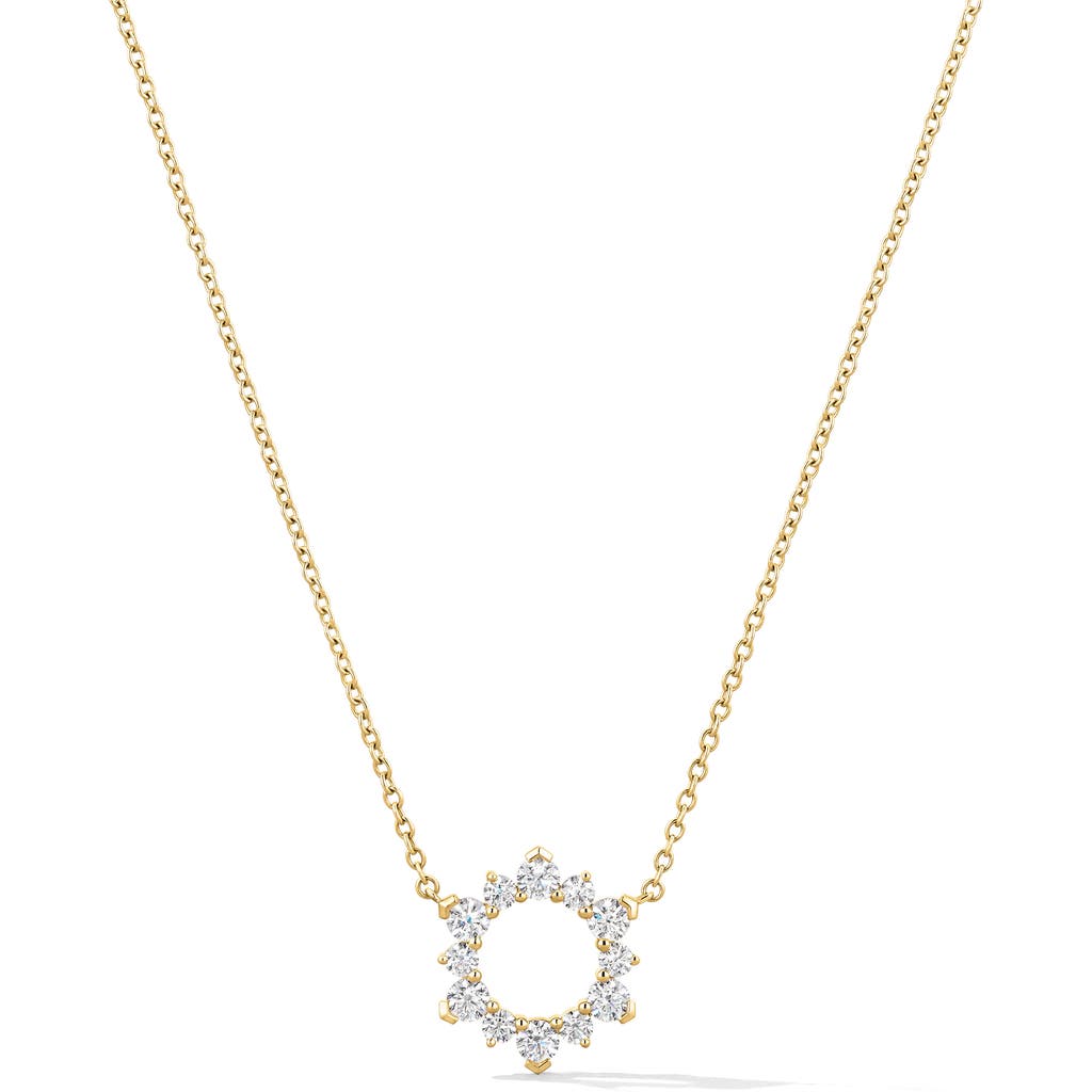 HEARTS ON FIRE Aerial Eclipse Pendant Necklace in Yellow Gold  product