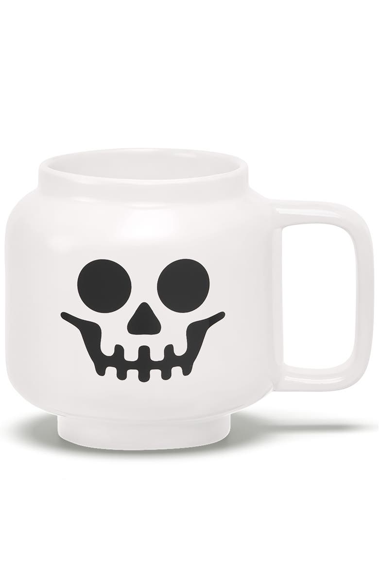 LEGO Skeloton Large Ceramic Mug, 17.9oz, Main, color,