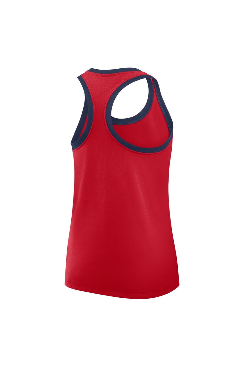 Women's Nike Red Boston Red Sox Tri-Blend Dri-FIT Racerback Tank Top, Alternate, color, Red
