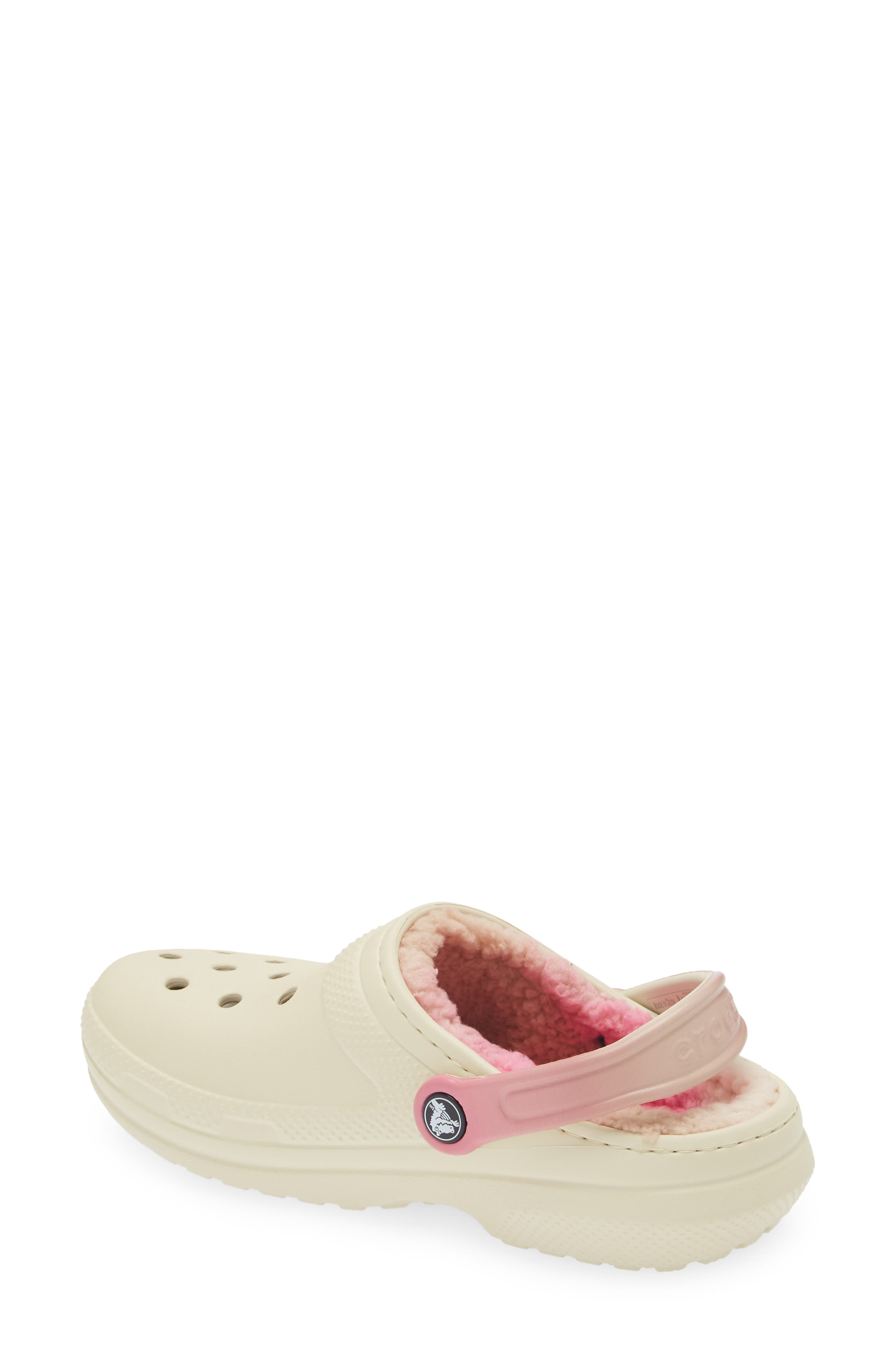 CROCS Faux Shearling Lined Clog, Alternate, color, 