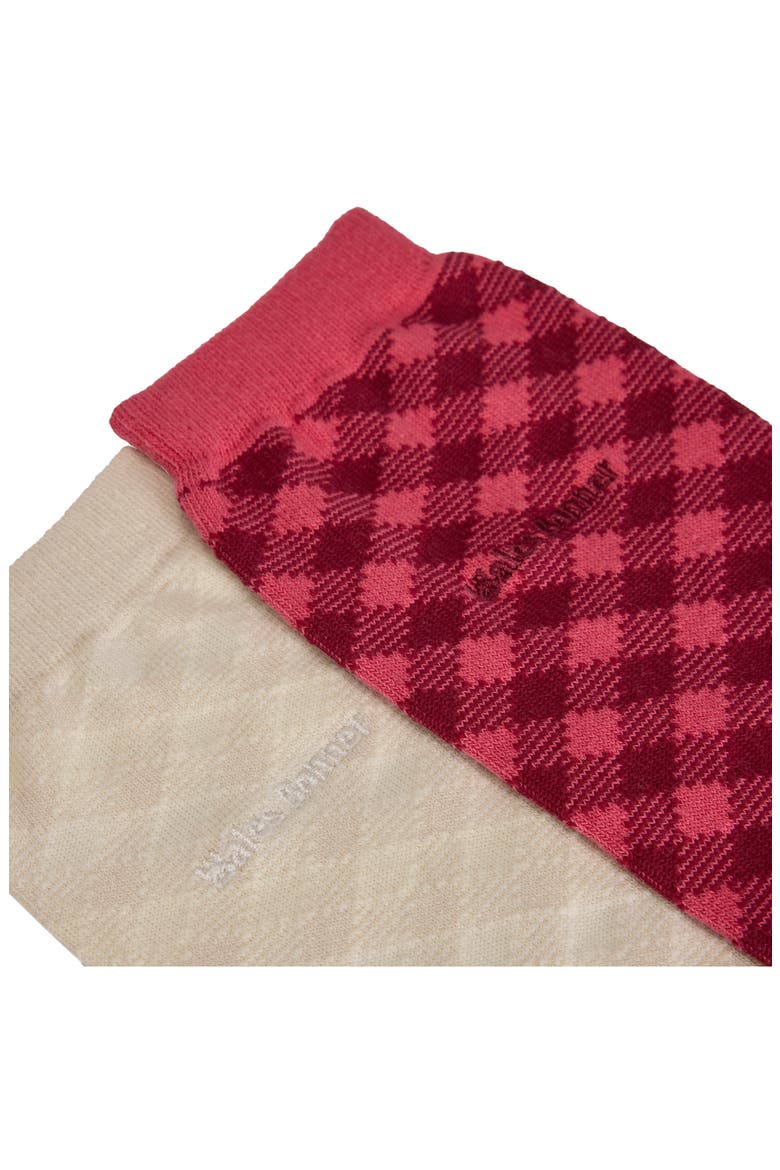 x Wales Bonner 2-Pack Crew Socks, Alternate, color, CRAFT PINK