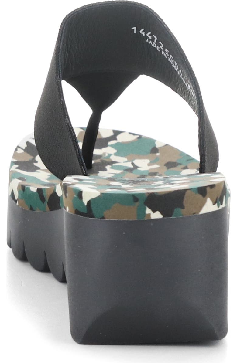 Fly London Yomu Wedge Flip Flop, Alternate, color,