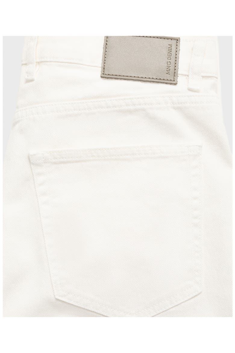 Lore Tapered Straight Leg Jeans, Alternate, color, OFF WHITE