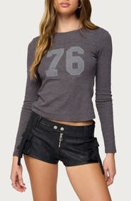 EDIKTED Kaisley 76 Crop Top