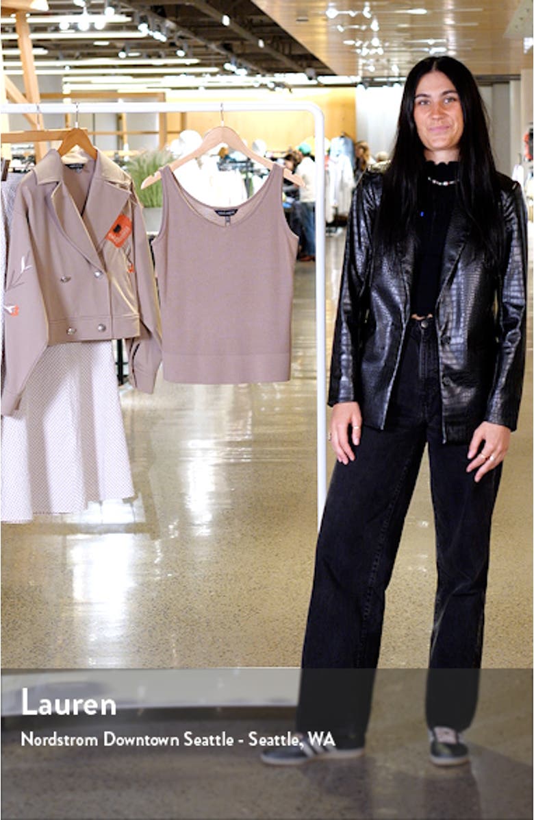 V-Neck Side Slit Tank, sales video thumbnail