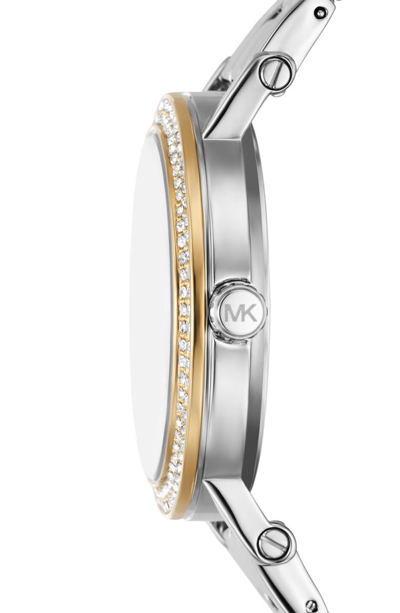 Michael Kors Corey Two-Tone Bracelet Watch, 38mm, Alternate, color, 