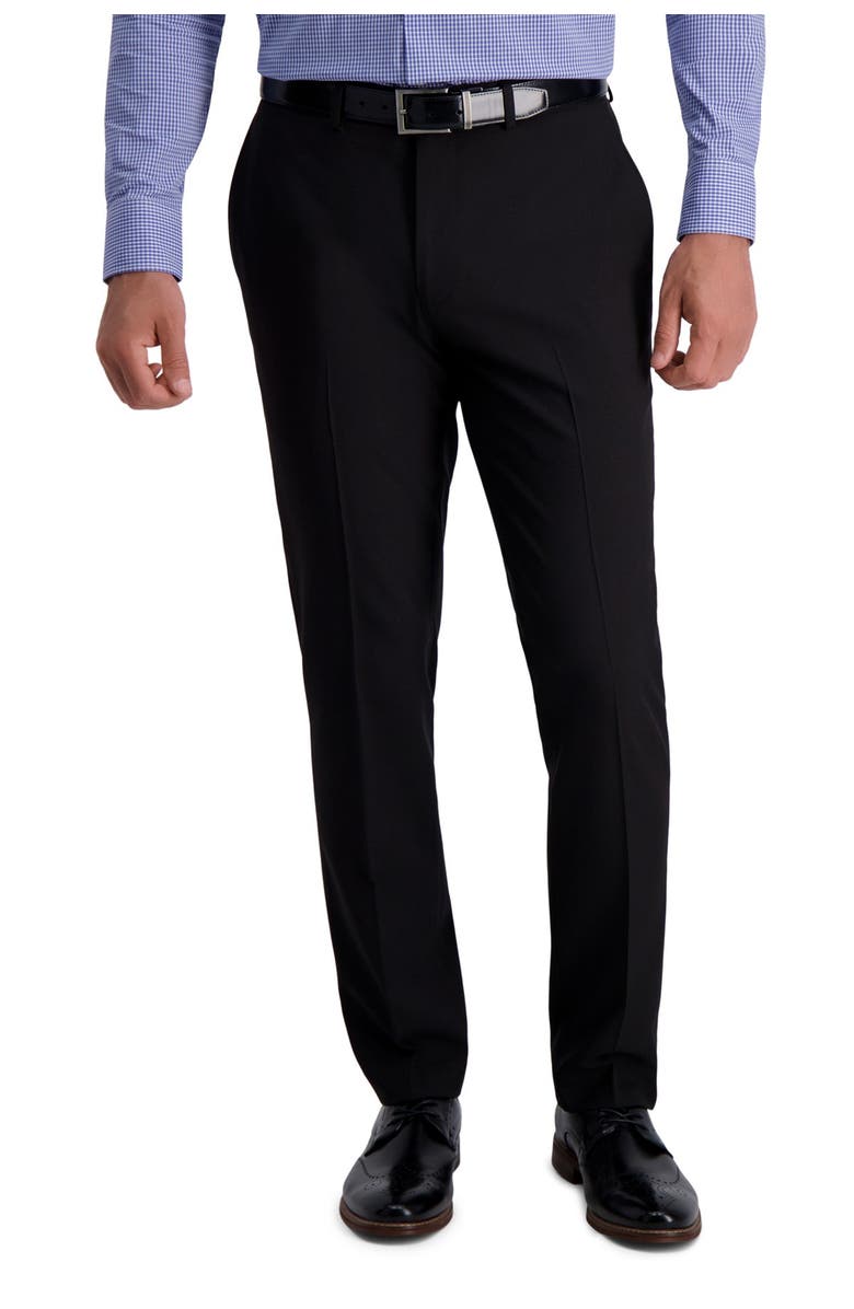 Louis Raphael Slim Fit Stretch Striated Solid Pants, Main, color, 