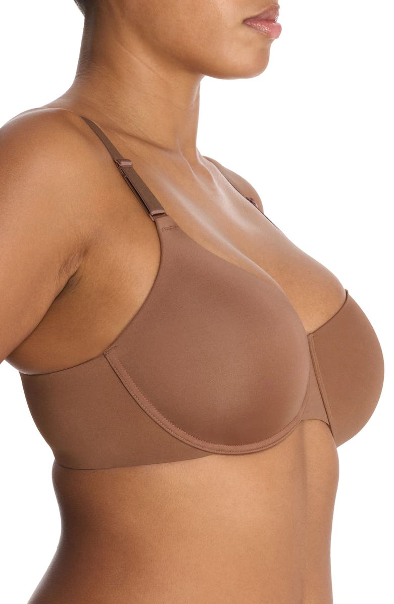 Natori Liquid Full Fit Balconette T-Shirt Bra, Alternate, color, Nutmeg
