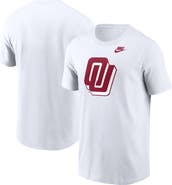 Nike Men's Nike White Oklahoma Sooners Primetime Alternate Logo T-Shirt
