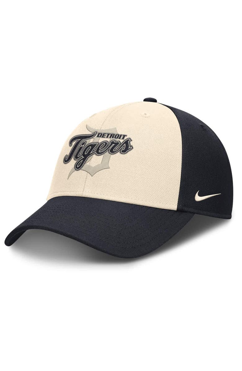 Nike Men's Nike Navy/Natural Detroit Tigers Statement Club Performance Adjustable Hat, Main, color, Navy