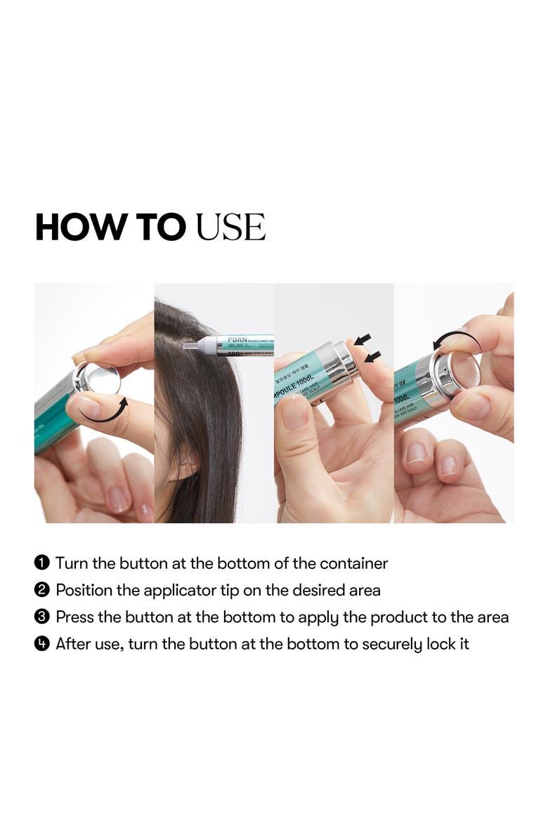 VT COSMETICS PDRN Reedle Shot Hair Ampoule 100 dL, Alternate, color, Silver