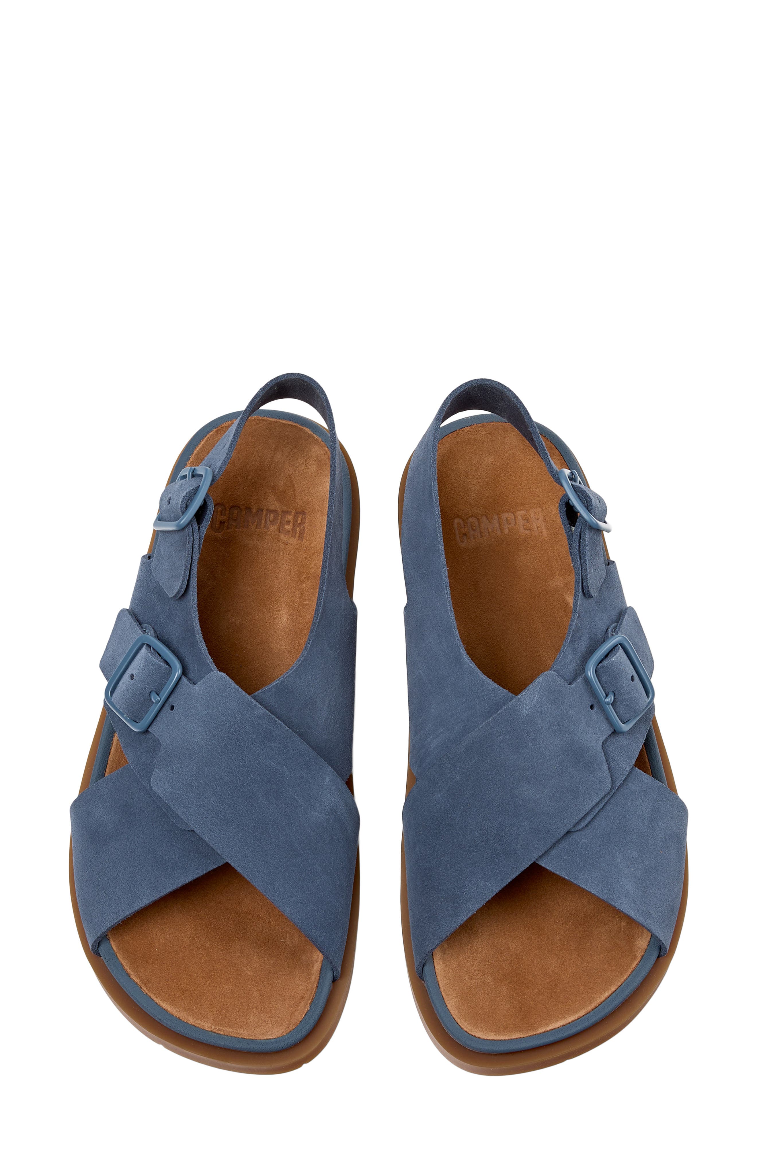 Camper Lluc Slingback Sandal, Alternate, color, Lt/ Pastel Blue