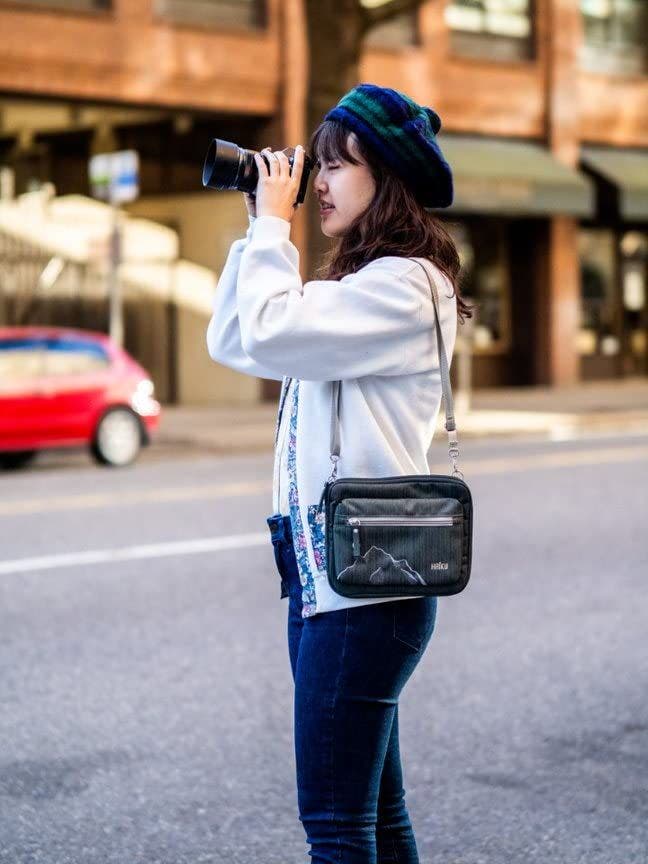 HAIKU Aspire Folio Crossbody, Alternate, color, Deep Forest