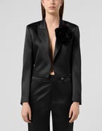 PHILIPP PLEIN Satin Bolero Flower Women