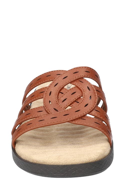 EASY STREET EASY STREET CAMMIE PERFORATED SANDAL 