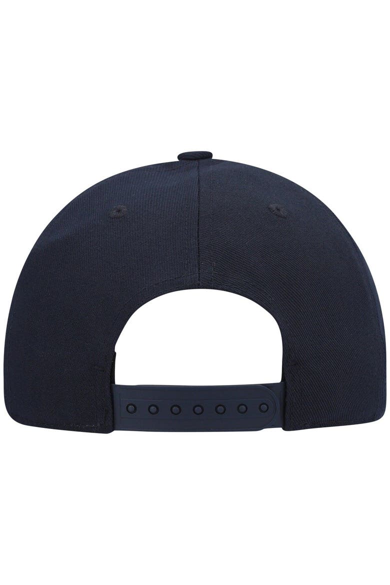 Men's adidas Deep Sea Blue Seattle Kraken Team Snapback Hat, Alternate, color, Navy